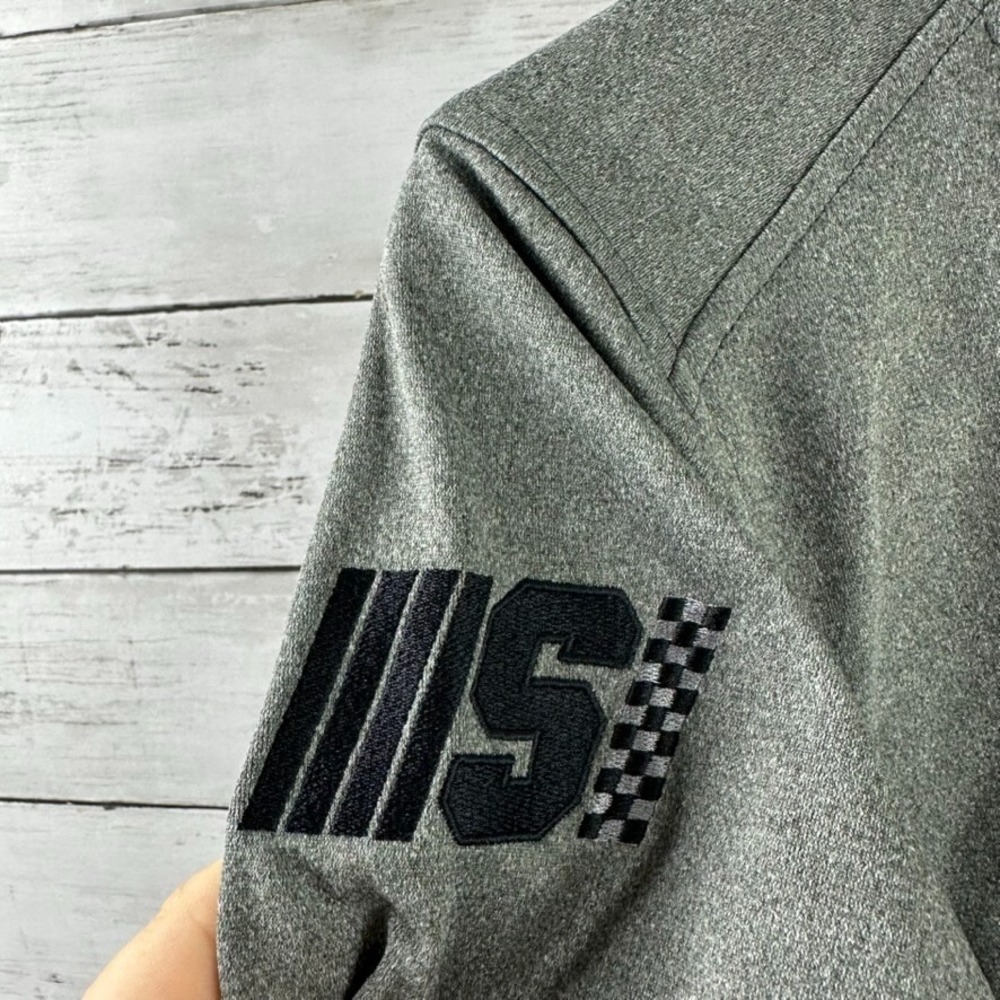 The North Face Mens Medium 1/4 Zip Mountain Gray Outdoor - Picture 3 of 10